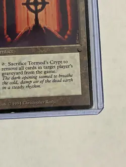 MTG Tormod's Crypt Magic The Gathering 1994 - Image 4