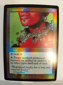 MTG - Liquimetal Torque - FOIL RETRO FRAME - Artifact - MH2 428 - NM - Image 1