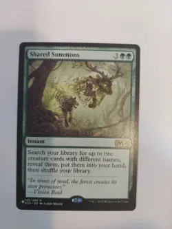 Shared Summons (REGULAR) x1 - MTG The List PLST #M20-193 - Image 1