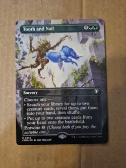 Tooth and Nail (Borderless) Commander Masters Regular - Image 1