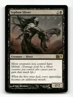 Syphon Sliver Magic 2014 (M14) #117 Magic the Gathering - Image 1