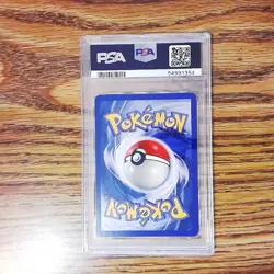 Haunter 21/62 FOSSIL Non Holo Rare Graded Pokemon Card - PSA 8 - 1st Edition - Image 4
