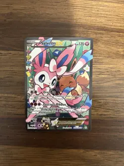 Pokemon TCG Sylveon EX Full Art RC32-32 Generations Radiant Collection Rare - Image 1