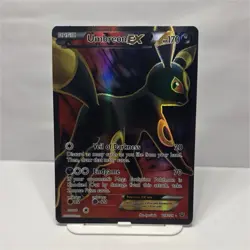 Pokemon Umbreon EX Ultra Rare Full Art Holo 119/124 Fates Collide 170 HP Card - Image 1
