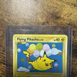 2009 Pokemon Rising Rivals Flying Pikachu Secret Rare #113/111 SEE DESCRIPTION - Image 4