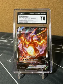 Pokemon Charizard VMAX SWSH261 Black Star Promo Sword & Shield CGC 10 Gem Mint - Image 1