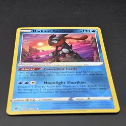 NM+ Radiant Greninja 046/189 Astral Radiance Pokemon TCG - Image 3