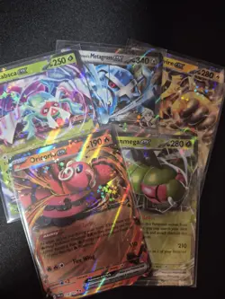5 card Pokemon EX Lot (PL-6) - Image 1