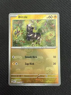 Pokemon TCG - Blitzle #031/086 - White Flare - Master Ball Reverse Holo - Image 1