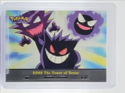 EP22 THE TOWER OF TERROR 2000 TOPPS POKEMON TV ANIMATION EDITION Q2371 - Image 1