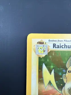 1999 Pokemon Fossil Raichu #14/62 Holo Rare NM-MT NP - Image 2