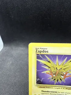 Zapdos 30/62 Fossil Non Holo Rare Vintage Pokemon TCG - MP - Image 3