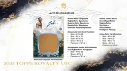 2025 Topps Royalty UFC Hobby Box - Factory Sealed ✅Presale Item ✅ - Image 2