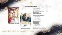 2025 Topps Royalty UFC Hobby Box - Factory Sealed ✅Presale Item ✅ - Image 3