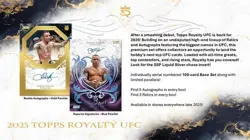2025 Topps Royalty UFC Hobby Box - Factory Sealed ✅Presale Item ✅ - Image 5