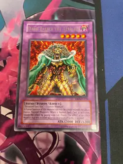YUGIOH - DARK BALTER THE TERRIBLE - RARE - DB2 - LP - Image 1