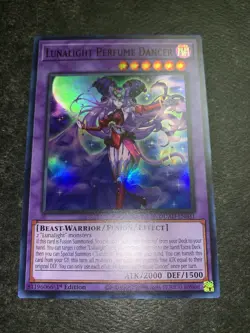 Yu-Gi-Oh! TCG - Lunalight Perfume Dancer - DUAD-EN031 Super Rare Foil NM - Image 1