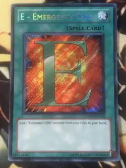 Yugioh: E - Emergency Call - RYMP-EN024 - Secret Rare - Unlimited - LP - Image 1
