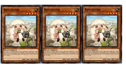 Yugioh - 3X Boycotton - Common - 1st Edition - FLOD-EN035 - Near Mint - Image 1