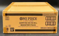One Piece TCG English OP13 Carrying on His Will Factory Sealed Case - Image 1