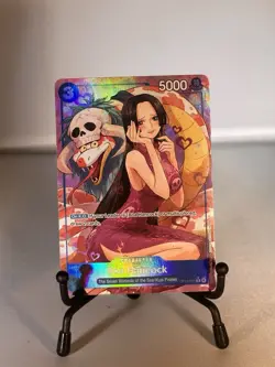 One Piece Boa Hancock OP13-051 OP13 Alternate Art Holo Super Rare 5000 Power - Image 1