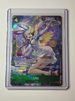 Uta (Alternate Art) OP13-023 Carrying On His Will Foil One Piece CCG - Image 1