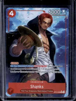 2025 One Piece Legacy of the Master Shanks Alternate Art #OP12-008 - Image 1