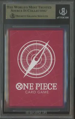 2023 One Piece Wings of Captain Japanese OP06001 Uta L Foil BGS 9.5 GEM MINT - Image 2