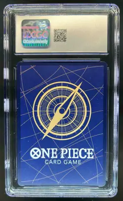 2025 One Piece Azure Sea's Seven Dracule Mihawk Manga Alt Art #OP14-119 CGC 10 - Image 2