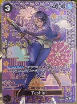 One Piece TCG - Tashigi (SP) ST06-006 - Alt Art NM Two Legends OP08 English - Image 1