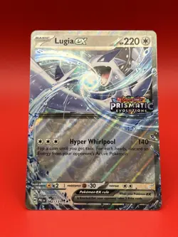Pokemon TCG ~ Lugia Ex ~ 082/131 Prismatic Evolutions Stamped Promo : NM - Image 1