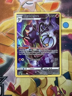 Chandelure - TG04/TG30 - Pokemon Lost Origins Trainer Gallery Holo Rare Card NM - Image 1