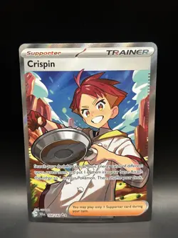Crispin 164/142 - Pokemon Stellar Crown Card - NM - Image 1
