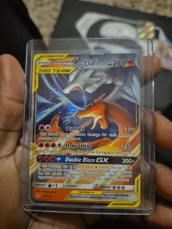 Tag Team Reshiram & Charizard GX Holo Card 20/214 Sm-Unbroken Bonds - Image 1
