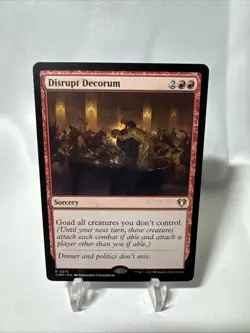 Disrupt Decorum Commander Masters Regular - Image 1