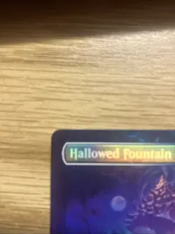 Hallowed Fountain (Borderless) Lorwyn Eclipsed Foil NM MISPRINT - Image 2