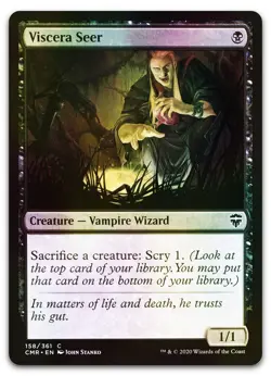 Viscera Seer #158 (Foil) (NM) Commander Legends CMR Magic MTG - Image 1