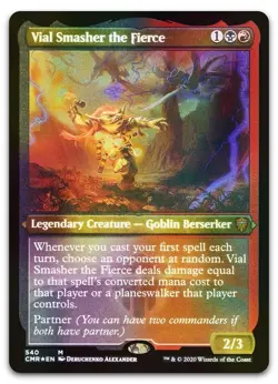 Vial Smasher the Fierce (Foil Etched) #540 (NM) Commander Legends CMR Magic MTG - Image 1