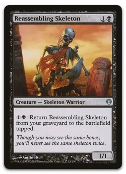 Reassembling Skeleton #22 (NM) Archenemy ARC Magic MTG - Image 1