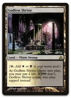 Godless Shrine #157 (LP) Guildpact GPT Magic MTG - Image 1
