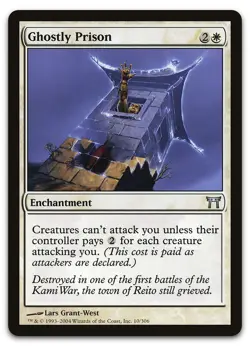 Ghostly Prison #10 (NM) Champions of Kamigawa CHK Magic MTG - Image 1