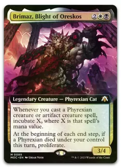 Brimaz, Blight of Oreskos (Extended Art) #89 (Foil) NM March of the Machine - Image 1