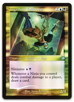 Ingenious Infiltrator (Retro Frame) (Foil Etched) #28 NM Modern Horizons - Image 1