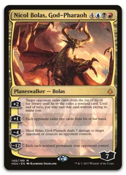 Nicol Bolas, God-Pharaoh #140 (NM) Strixhaven PPSTX Magic MTG - Image 1