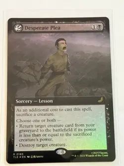Desperate Plea Extended Art Avatar: The Last Airbender Eternal Foil 185 - Image 1