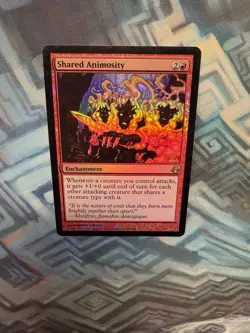 MTG Foil Shared Animosity EX/LP- Morningtide - Image 3