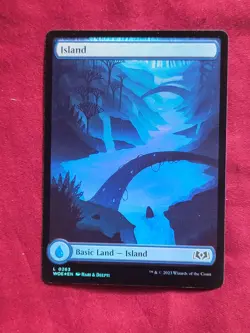 Island (0263) (foil) Wilds of Eldraine Land - Image 1