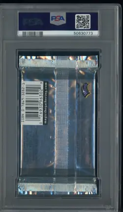 2003 Magic The Gathering Mirrodin - Foil Pack (Icy Manipulator) PSA 9 MINT - Image 2