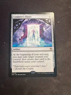 Conjurer's Closet - 0126 DRC MTG - Rare N/M - Image 1