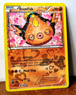 POKEMON STUNFISK RC12/RC25 LEGENDARY TREASURES RADIANT COLLECTION LP - Image 1